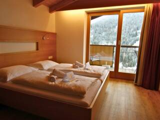 05. Catered chalet Gretl Serfaus Slaapkamer appartement