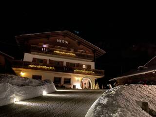 19. Catered chalet Neidia Selva Wolkenstein Chalet nacht